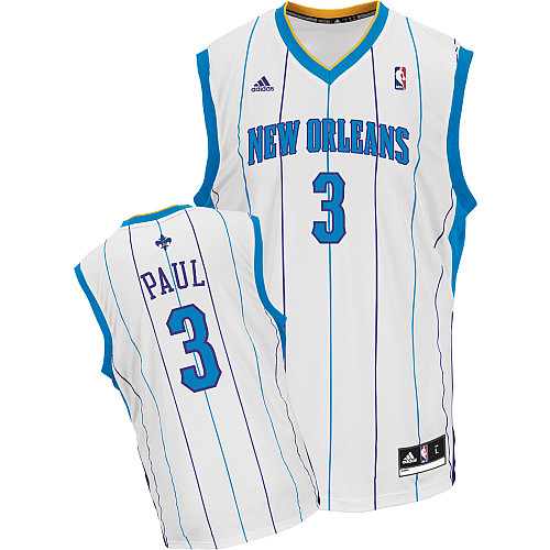 stylish NBA New Orleans Hornets Chris Paul CP3 Swingman Home Adidas Jerseys